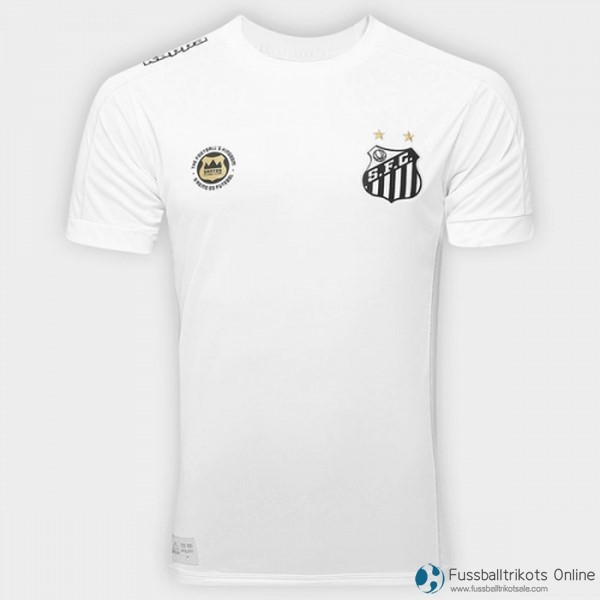 Santos Trikot Heim 2017-18 Fussballtrikots Günstig